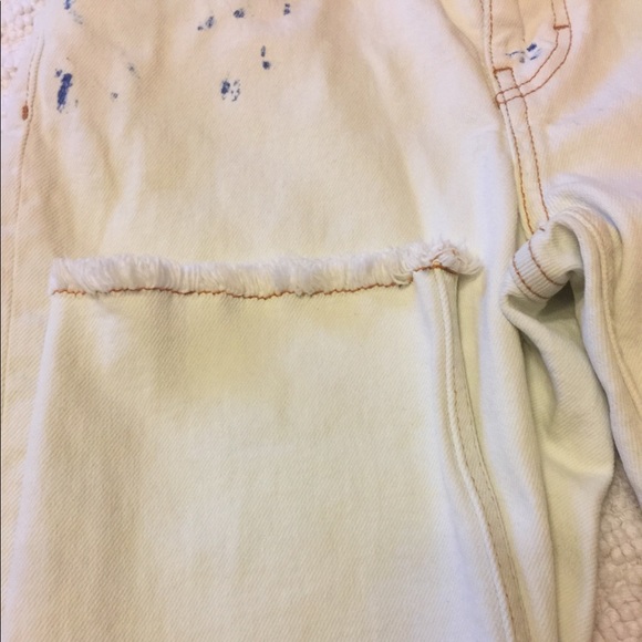 - MAJE Paoline Blanc Straight 10.5 Rise Jeans - Picture 6 of 13